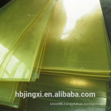 Yellow Flame Retardant PU Plastic Sheet